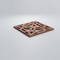 Ekena Millwork Extra Small Baytown Decorative Fretwork Wood Wall Panels, Walnut, 7 3/8"W x 7 3/8"H x 3/8"T WALW08X08X0375BYTWA - alternate 6